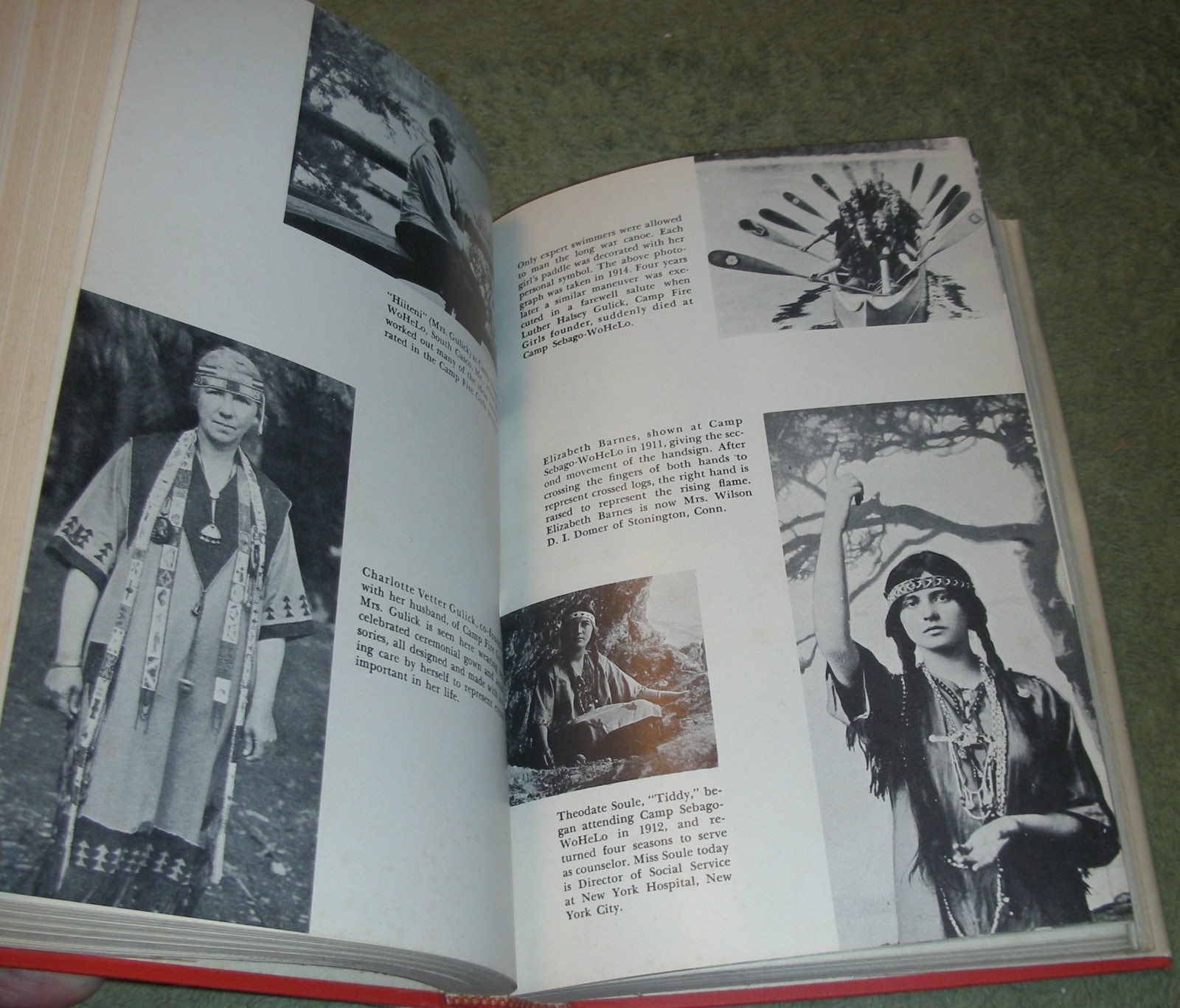 WO-HE-LO The Story Of The Camp Fire Girls by Helen Buckler et al 1961 HC/DJ 1st