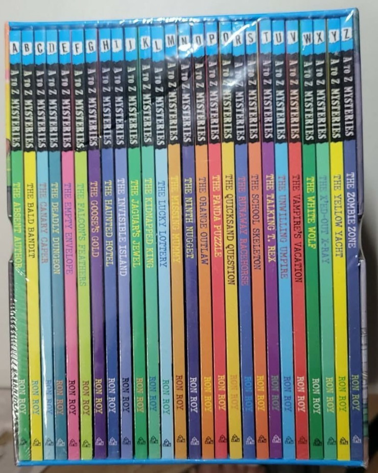 Random House A to Z Mysteries Box Set paperback books 1-26 complete collection
