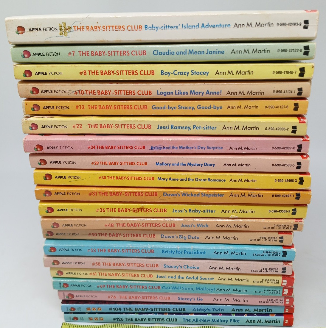 Vintage The Baby-Sitters Club Books Lot of 20 Ann M Martin