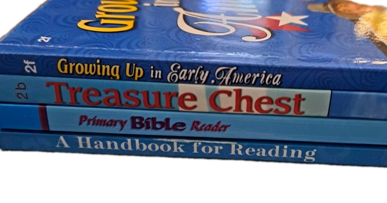Abeka 2nd Grade readers Homeschool Reading Phonics Bible History Lot GOOD