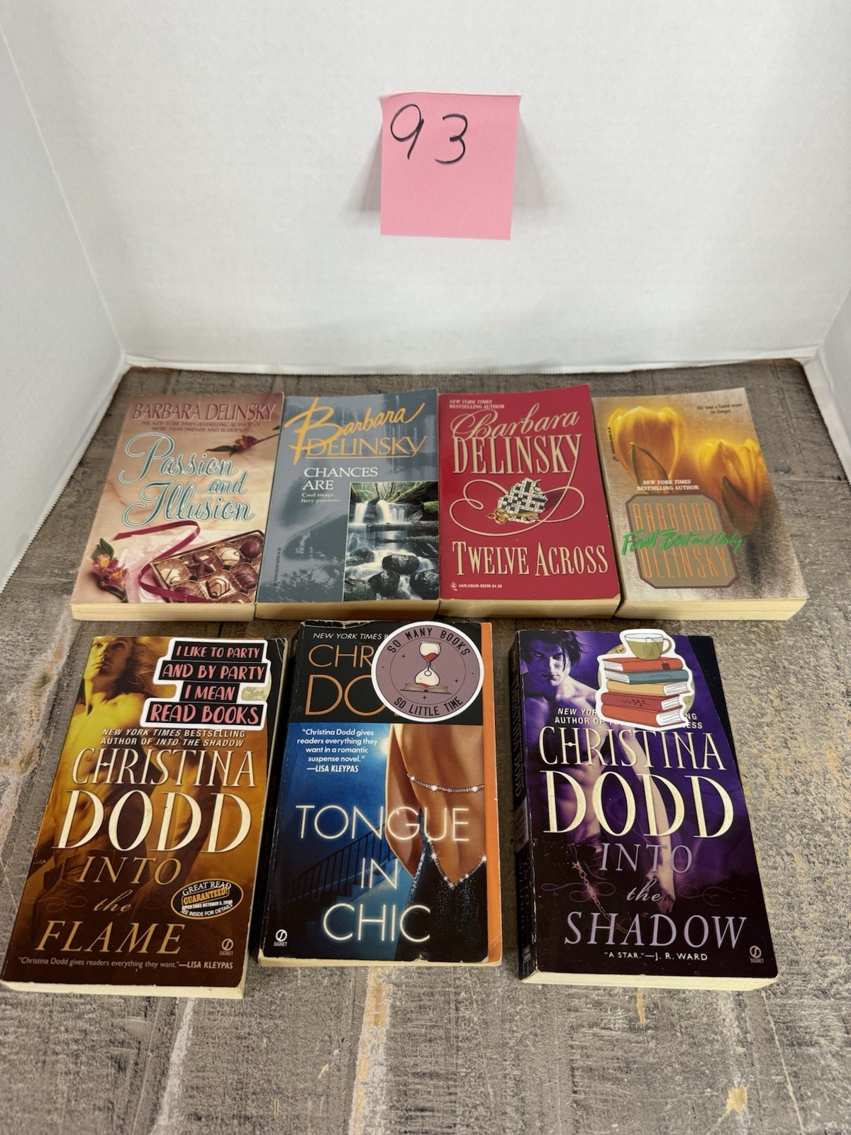 Mixed Bundle Of 7 Drama/romance Novels #93