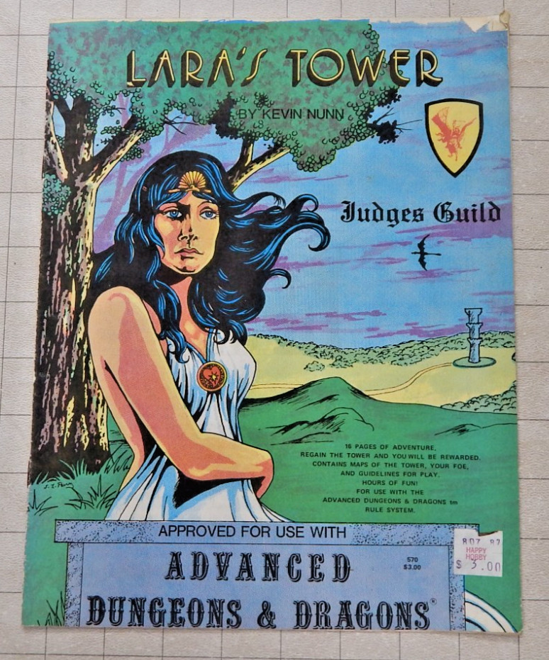 Judges Guild Dungeons & Dragons #570 LARA’S TOWER