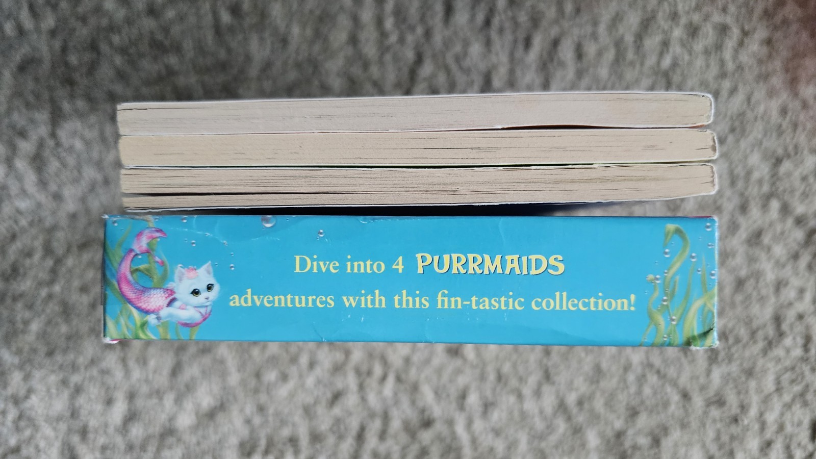 Lot of Purrmaids Books 1-7 with Box Set by Sudipta Bardhan-Quallen