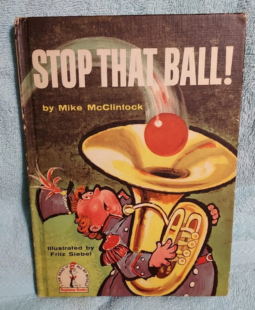 Vintage Stop That Ball! 1959 Mike McClintock, Fritz Siebel Book Club Edition