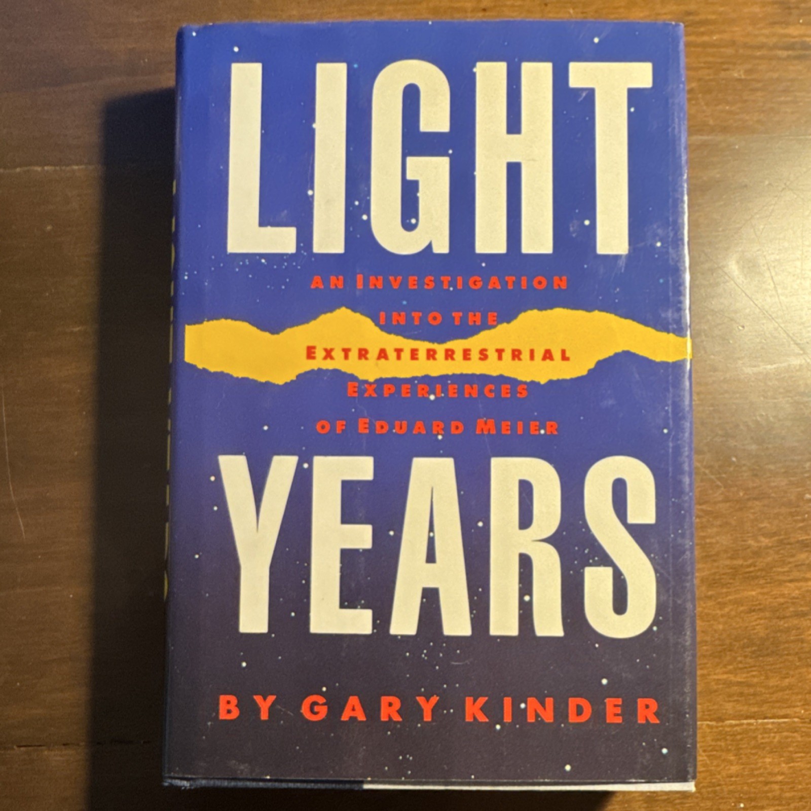 Light Years by Gary Kinder, Hardcover, The Atlantic Monthly Press, Extraterrest…