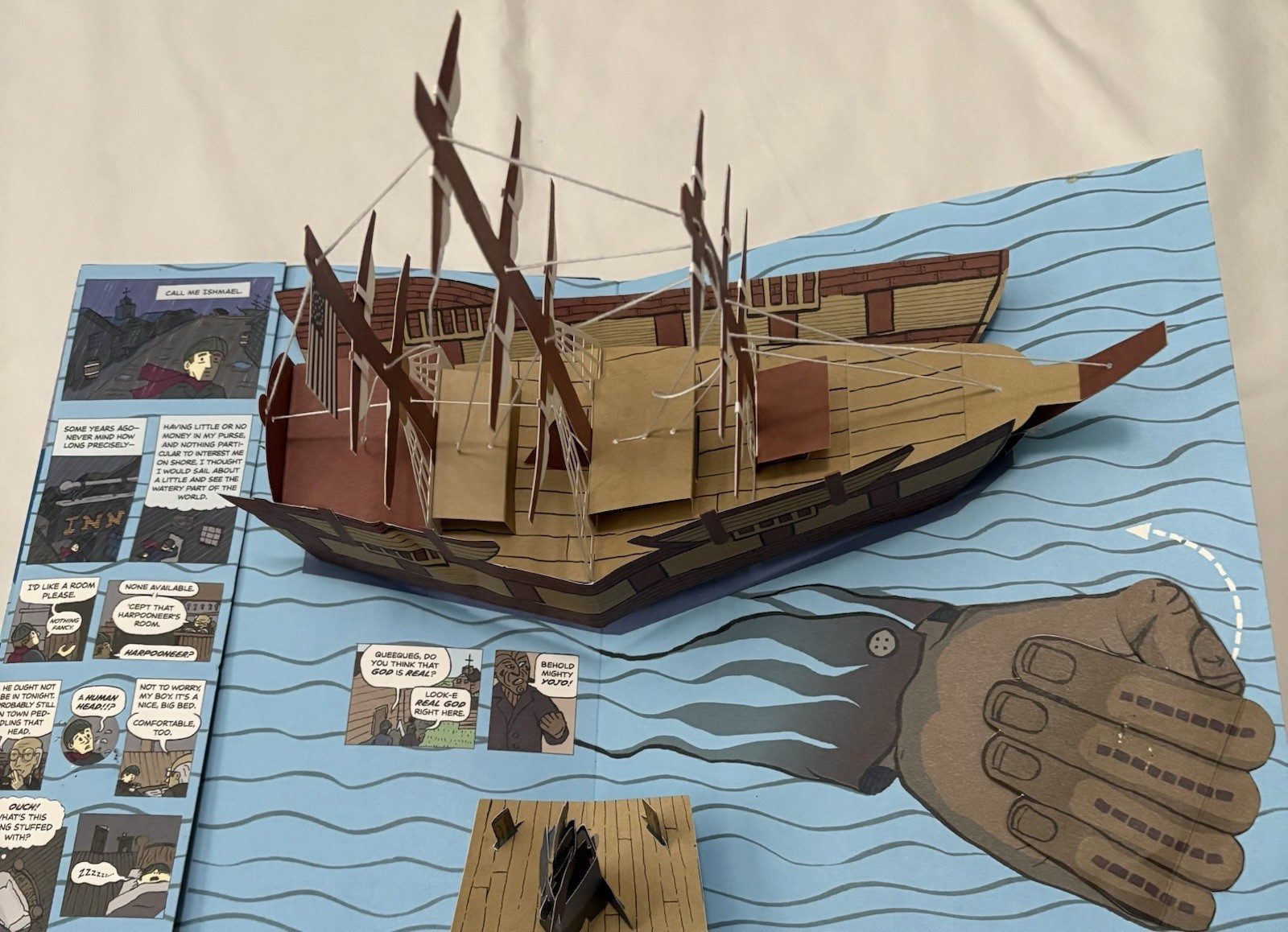 Moby‑Dick: A Pop‑Up Book — Hardcover Pop-Up Edition (2007) by Sam Ita