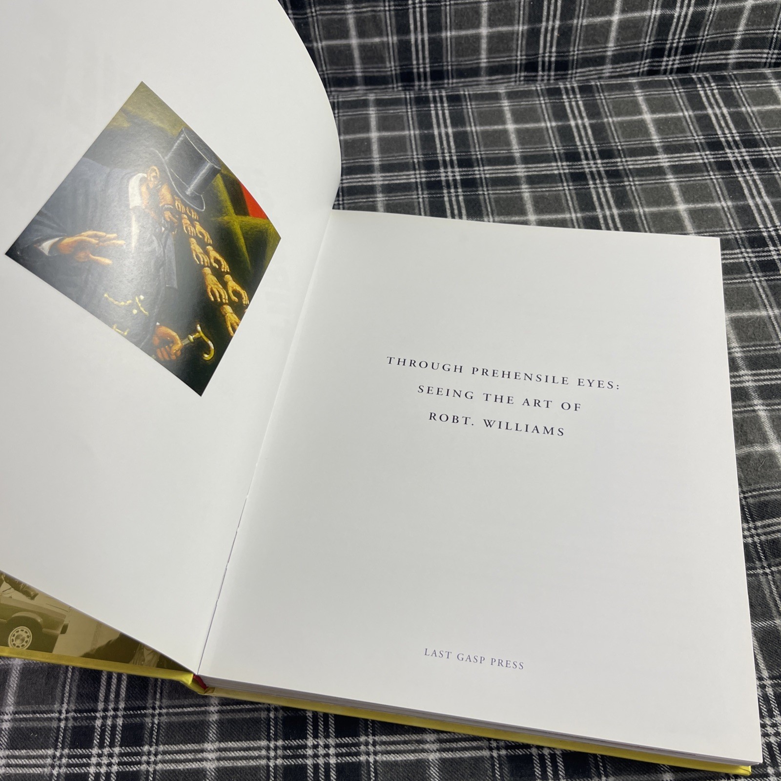 Through Prehensile Eyes: Seeing the Art of Robert Williams Hardcover 2005