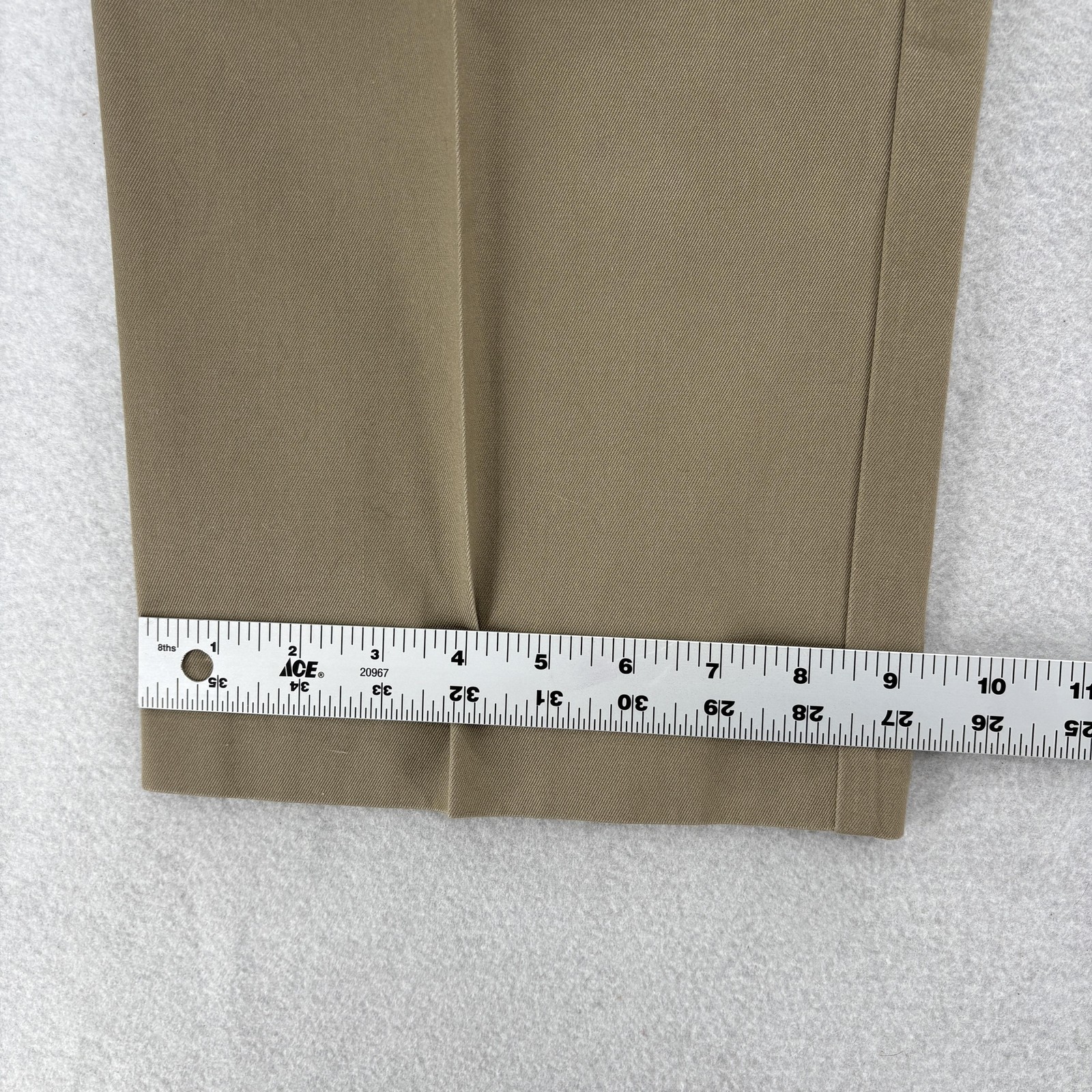 Dockers Signature Khaki Chino Pants Mens 38×30 Tan D3 Classic Fit Flat Front NWT