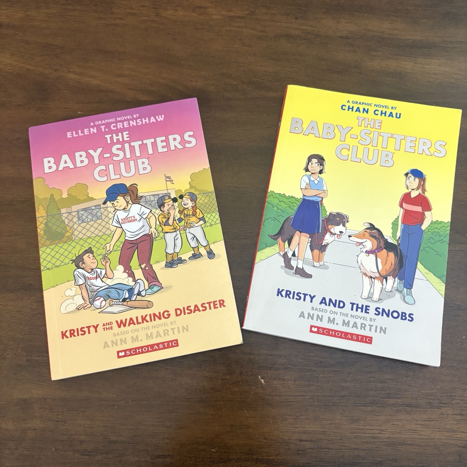 Ann Martin The Babysitters Club Books Set Of 2 Girls Graphic Novels Summer Read