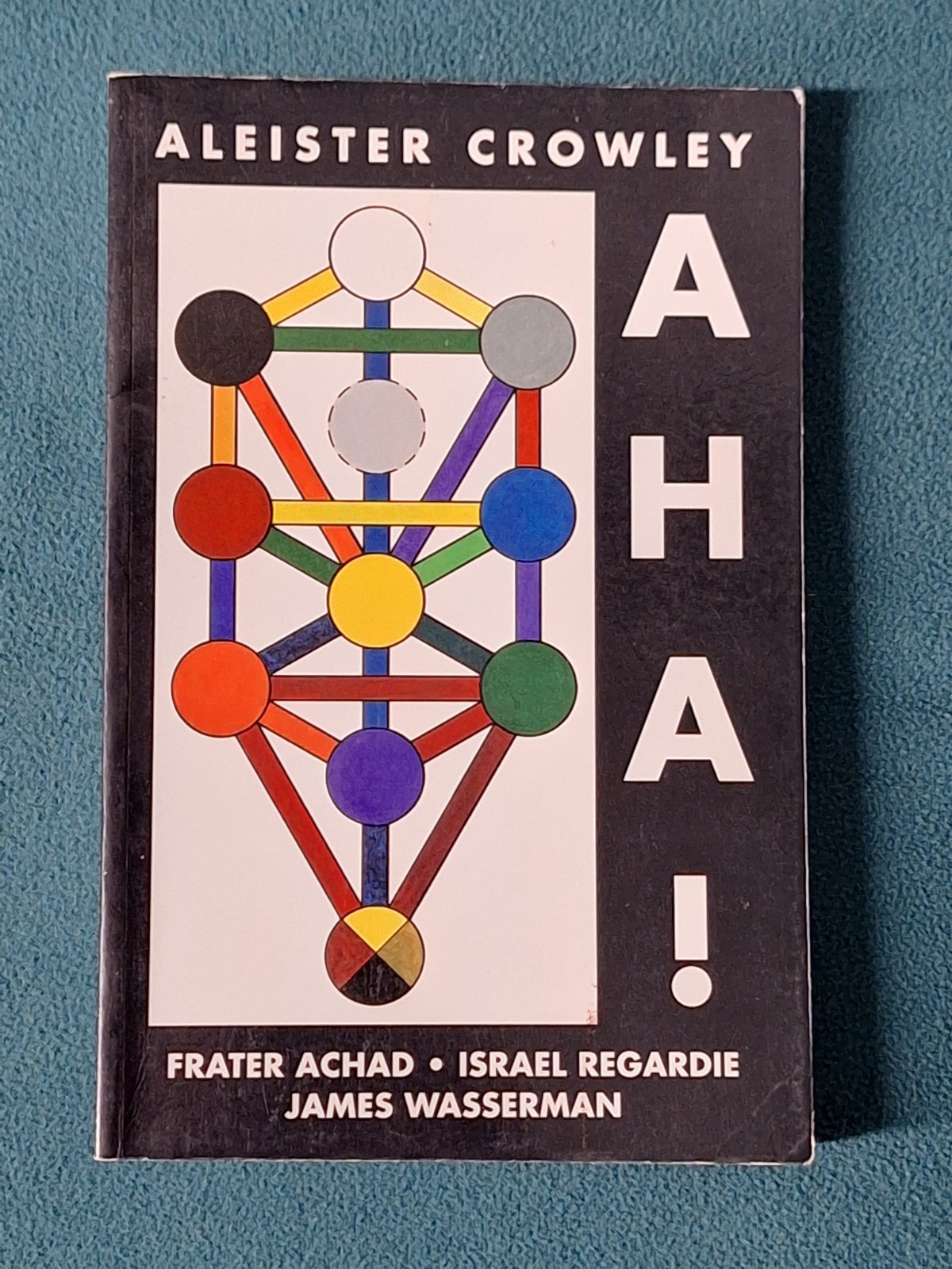 Aha! by Aleister Crowley Israel Regardie Frater Achad SC 1996 Printing