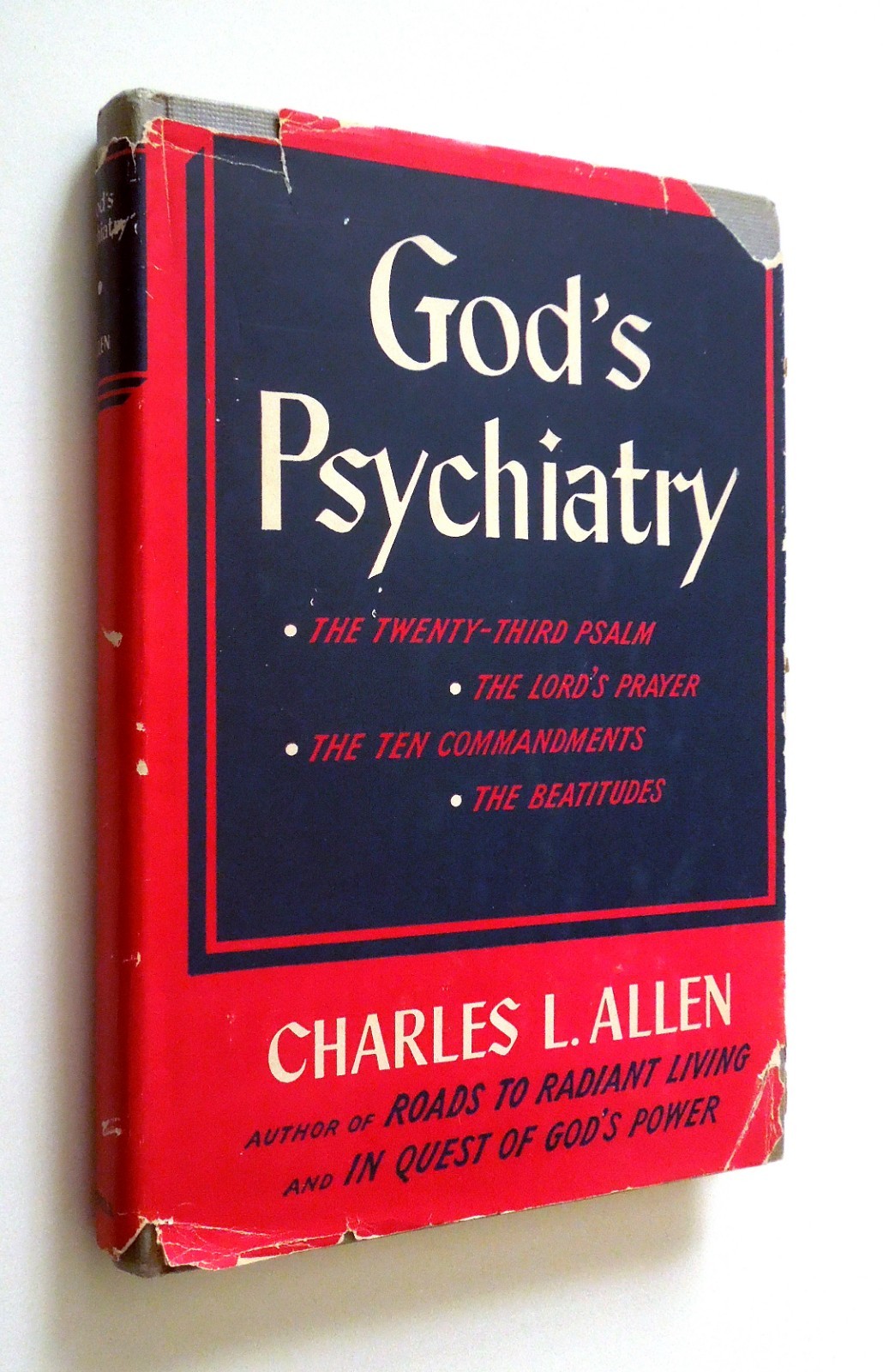 God’s Psychiatry – Charles L. Allen, 1953 hc w/dj, Fleming H. Revell Company