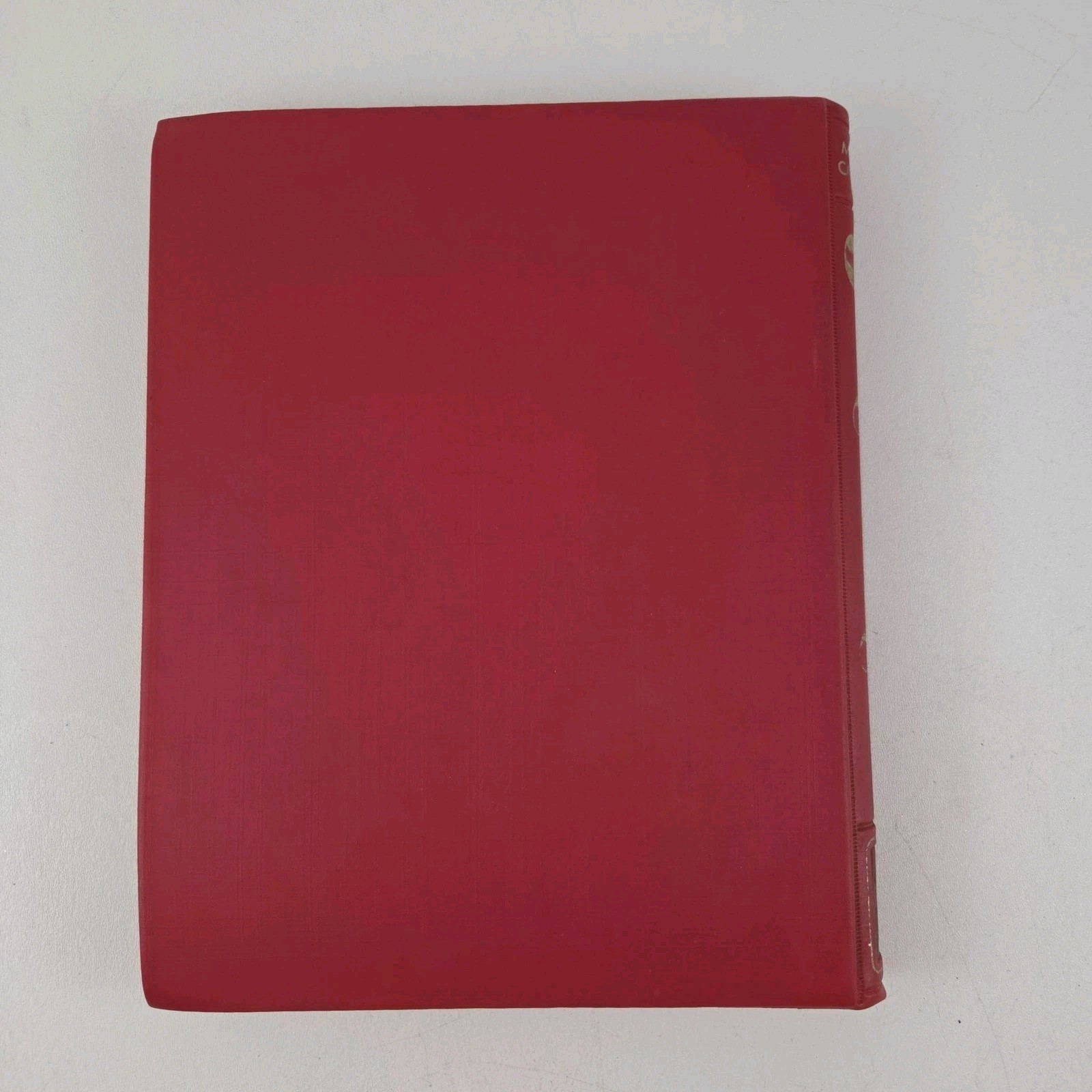 Vintage Golden Hands Marshall Cavendish Red HC Craft Sewing Knitting Embroidery