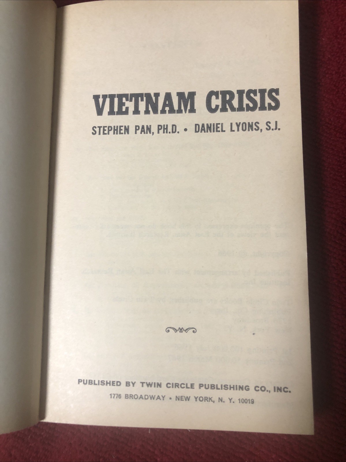 4 Expensive Mass Market Paperback Books ABC’s Of Vitamins , Vietnam Crisis, More