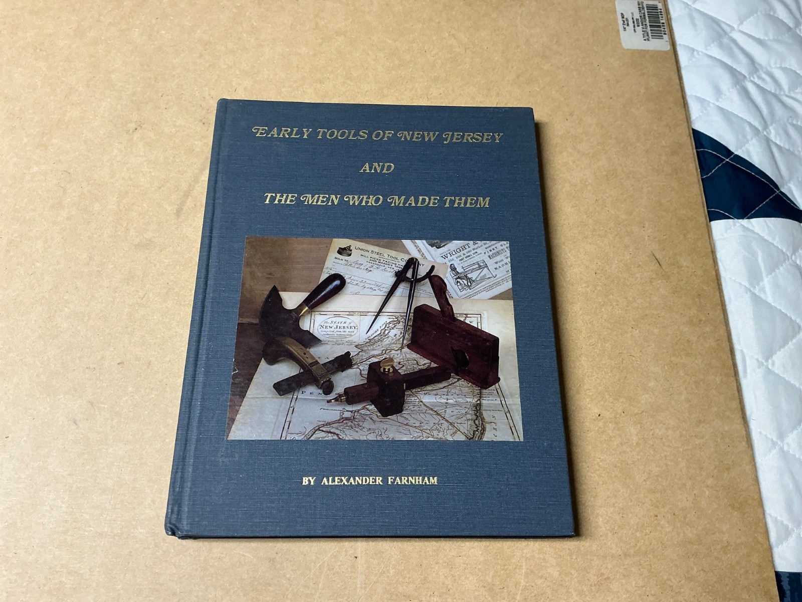 Early Tools of New Jersey Alexander Farnham 1984 Hardcover..signed by the author