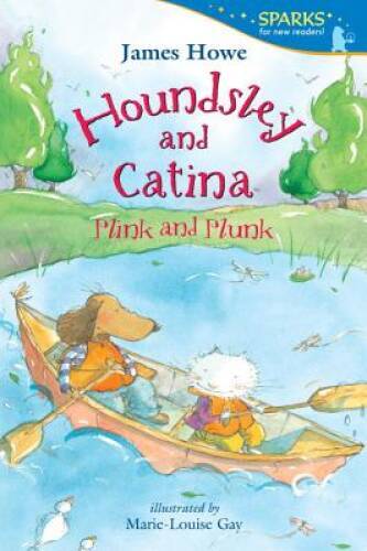 Houndsley and Catina Plink and Plunk: Candlewick Sparks – Paperback – GOOD