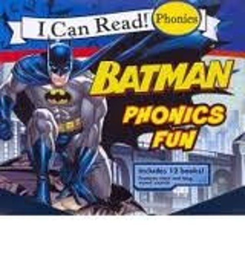 I Can Read! BATMAN PHONICS FUN 12 Story Book DC Super Hero Storie