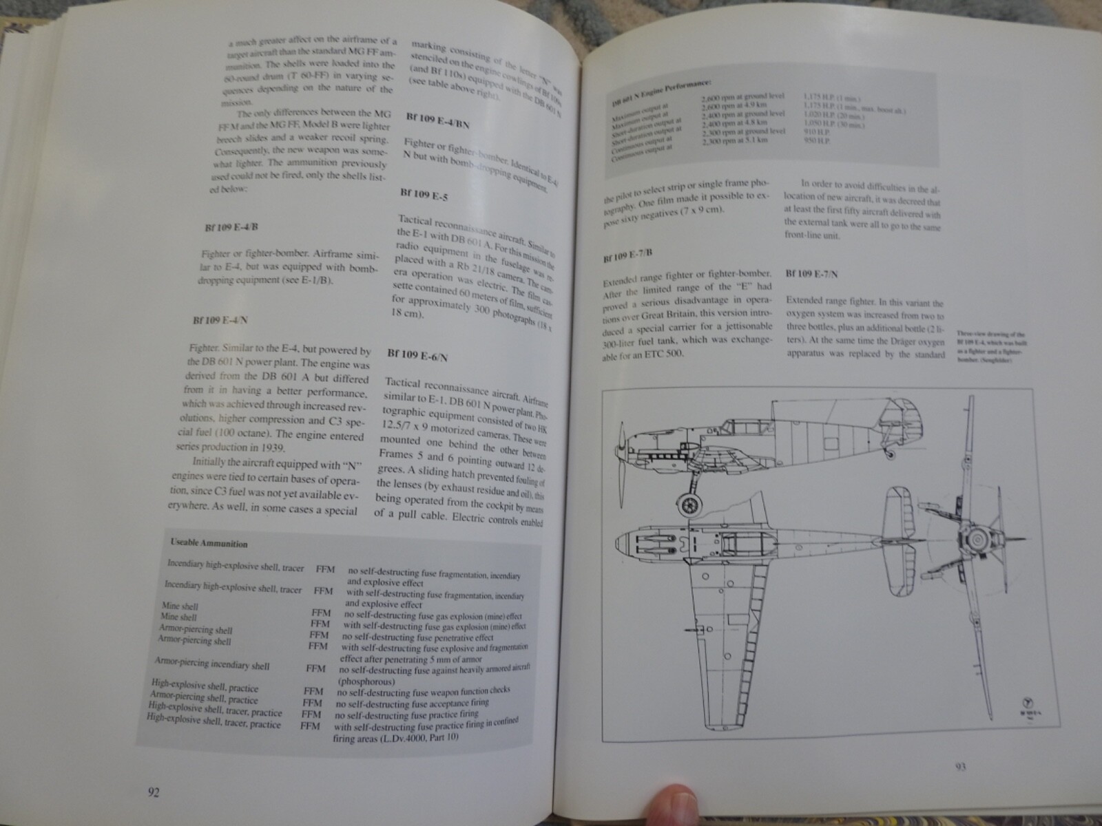 Messerschmitt Bf 109 A-E Development-Testing-Production Radinger/Schick HB/DJ
