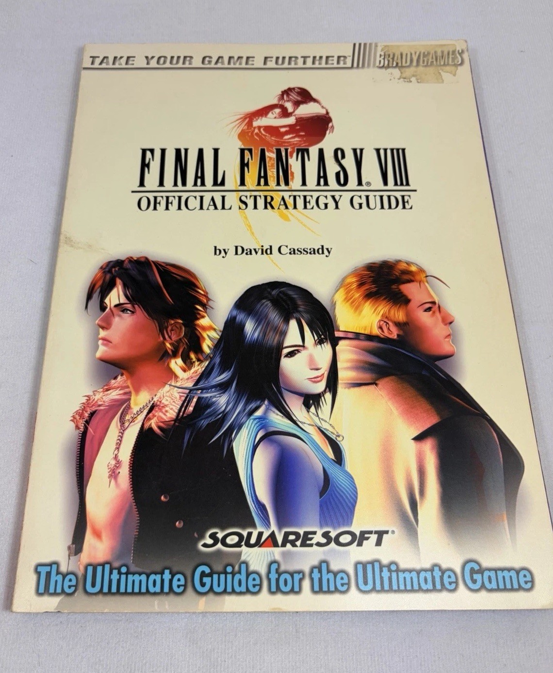 The Official Strategy Guide for Final Fantasy VIII by David Cassady Cover Wear