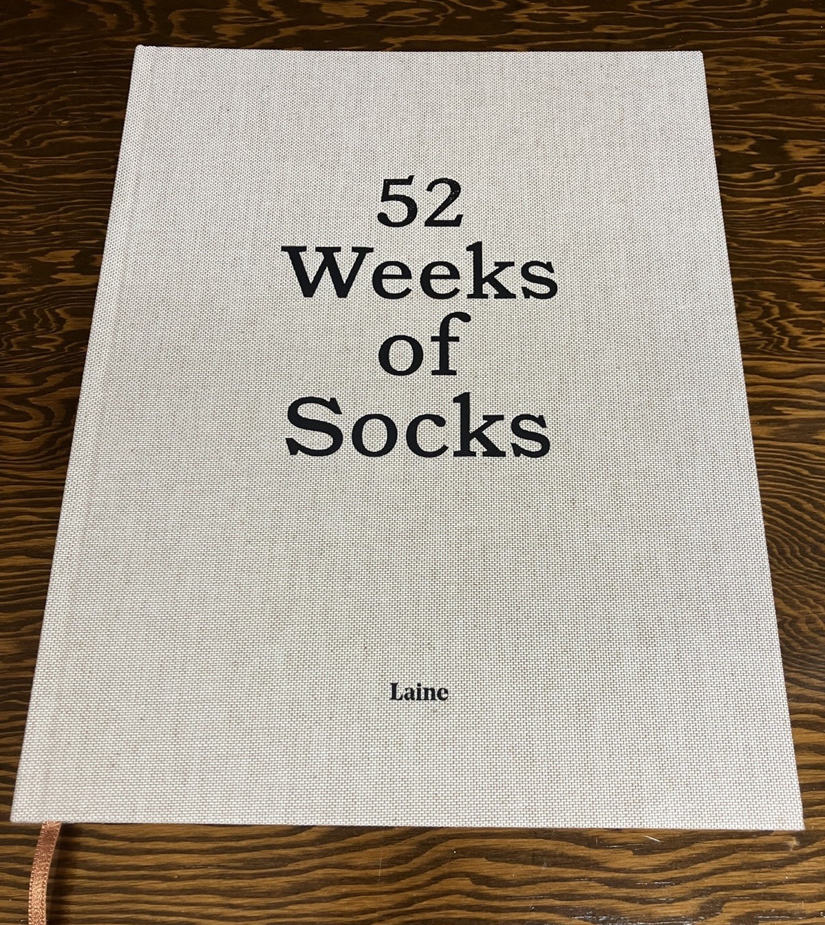 52 WEEKS of SOCKS – Hardcover, by Laine