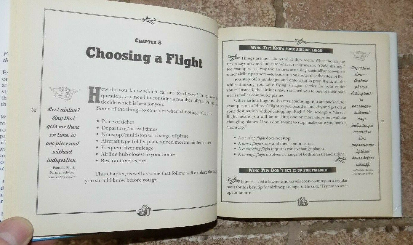 WING TIPS by Allen Klein – SIGNED – 1996 Hardcover w/Dust Jacket – Airline Delay