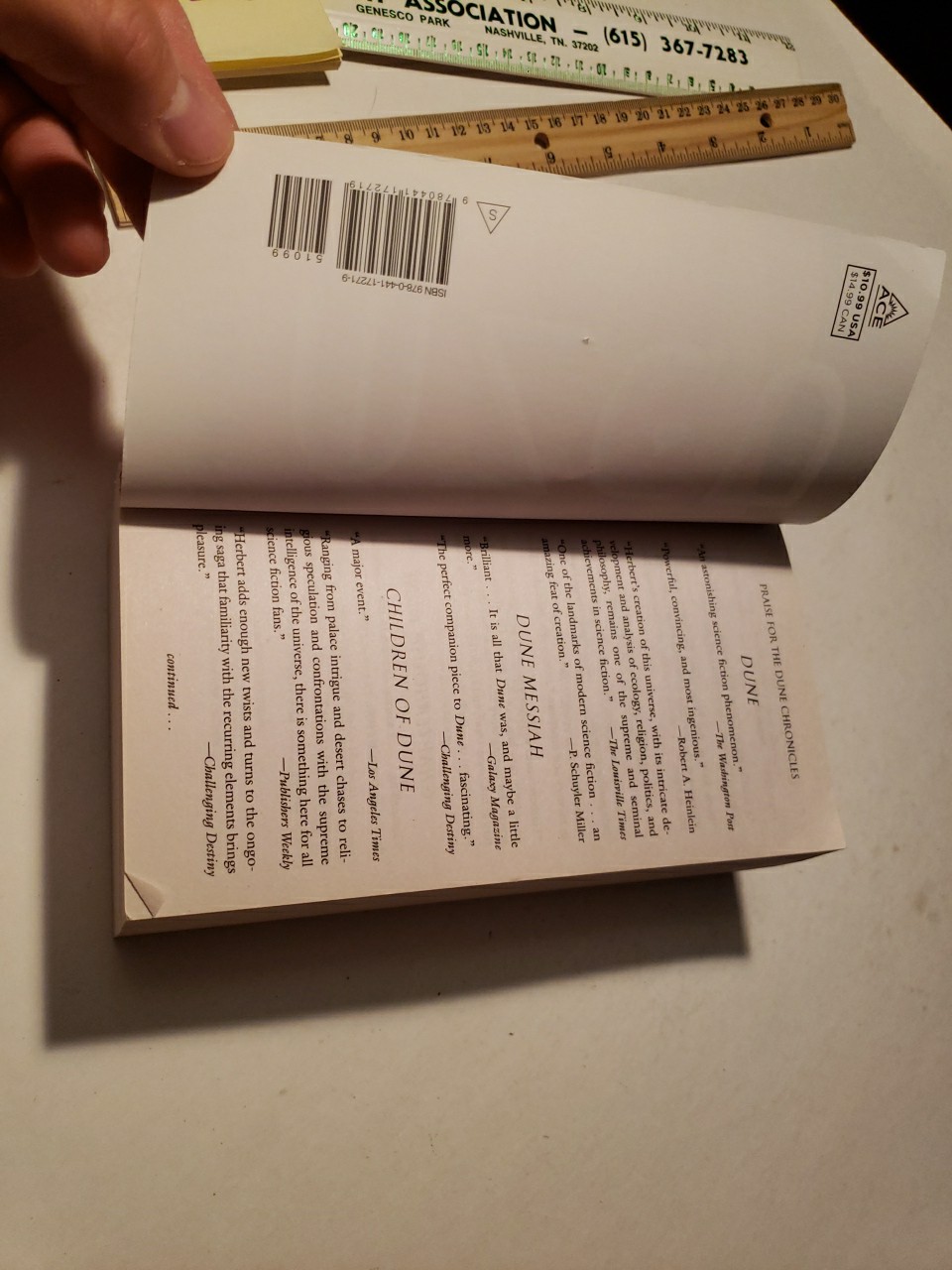 Dune by Frank Herbert Paperback Book