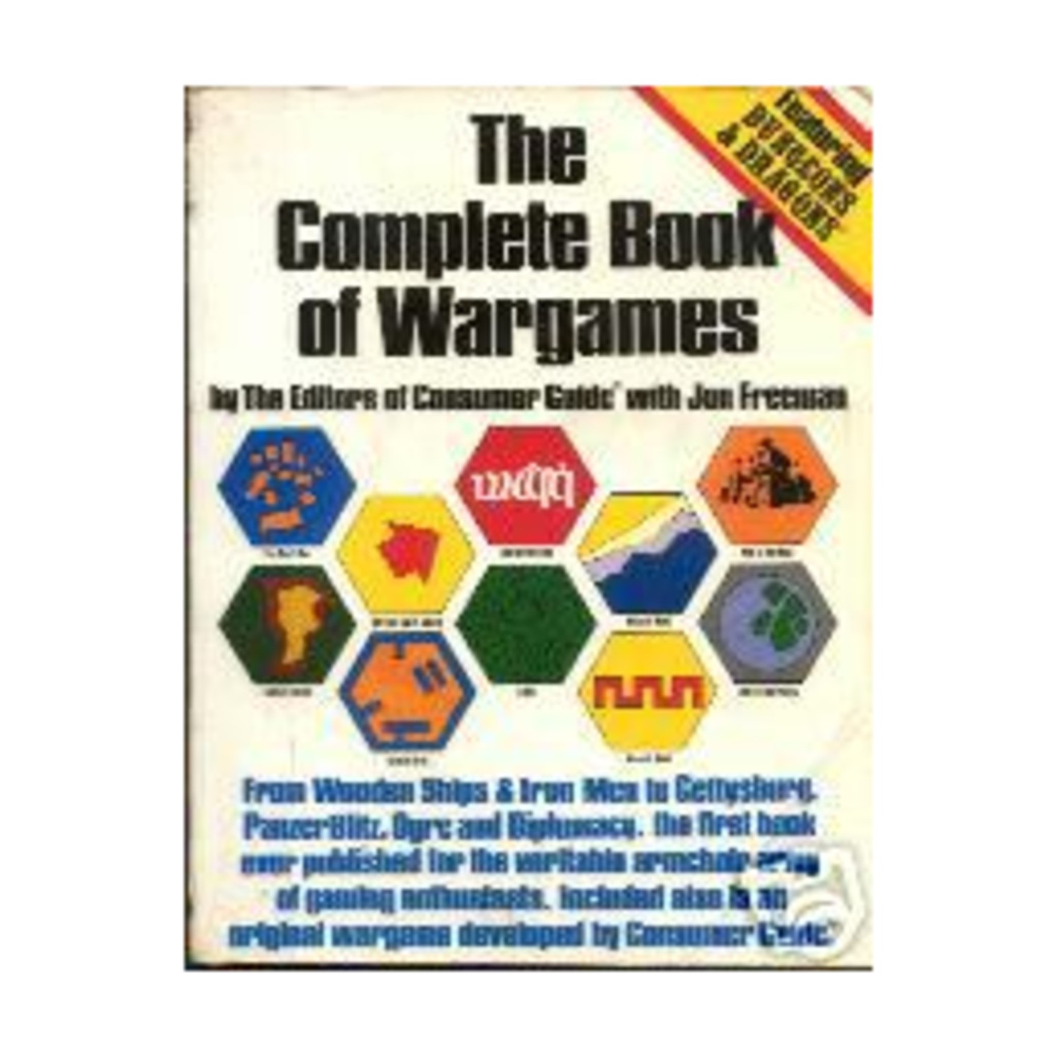 Simon & Schuster Wargame Book Complete Book of Wargames HC VG/VG+