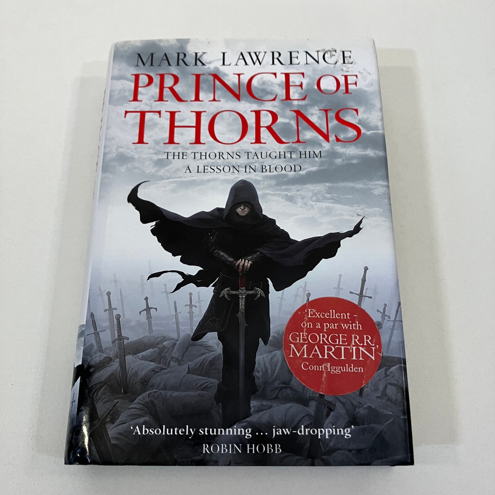Prince of Thorns Mark Lawrence 2011 HCDJ Harper Voyager Broken Empire Fantasy