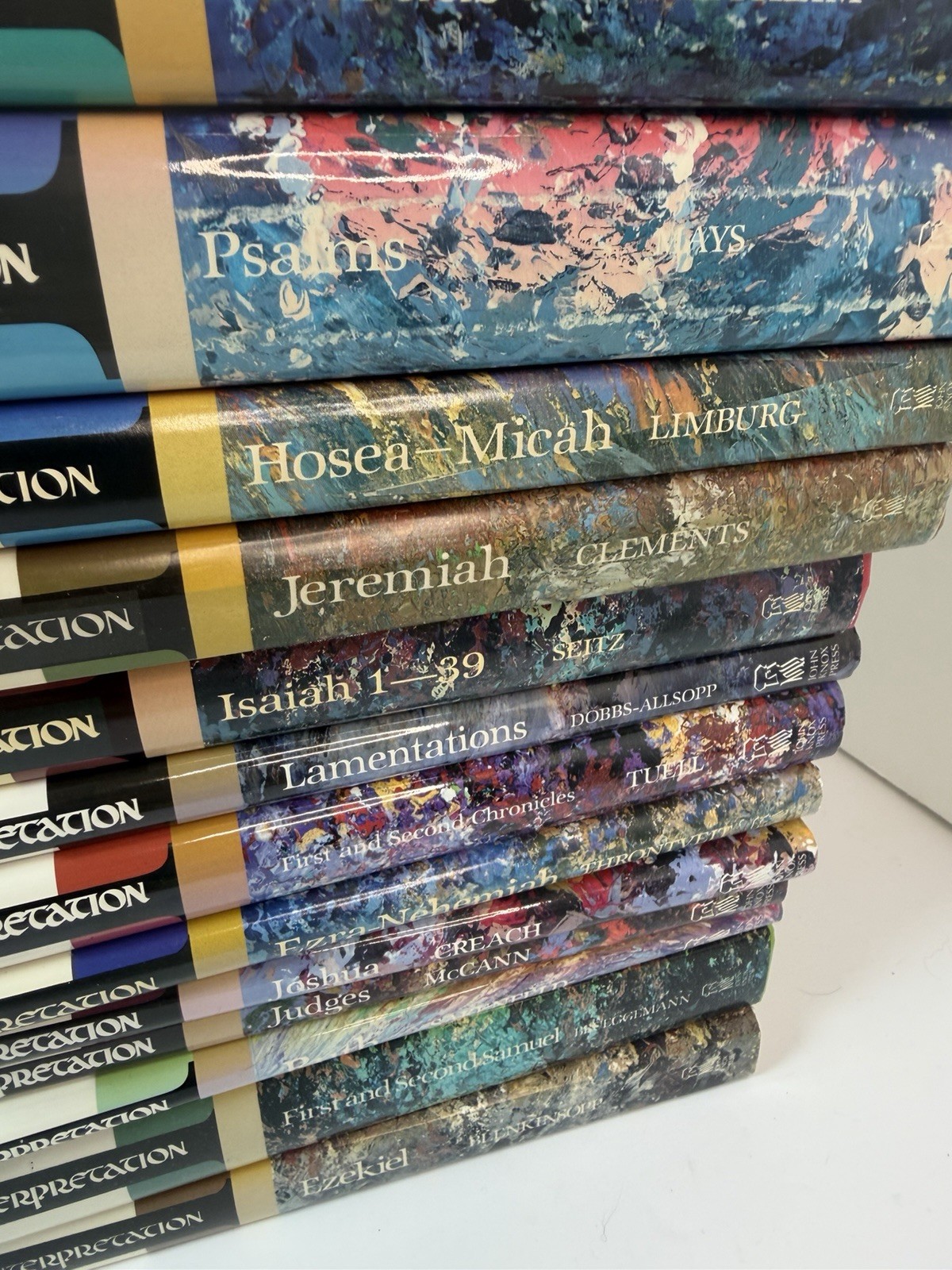 Lot of 26 HC INTERPRETATION A Bible Commentary for Teaching & Preaching Books