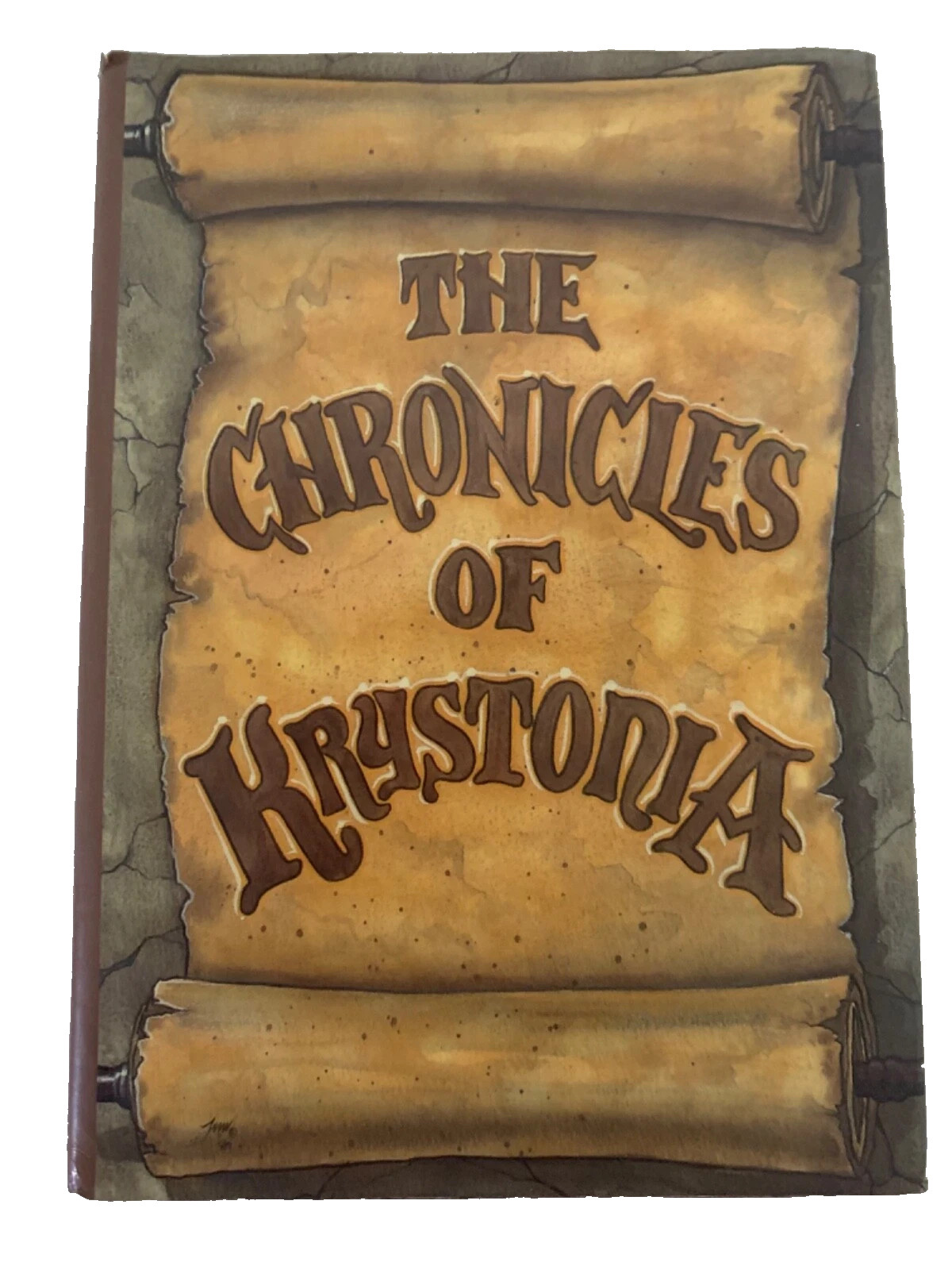 The Chronicles of Krystonia Beau. Dix & Mark Scott HCDJ 1987 H4