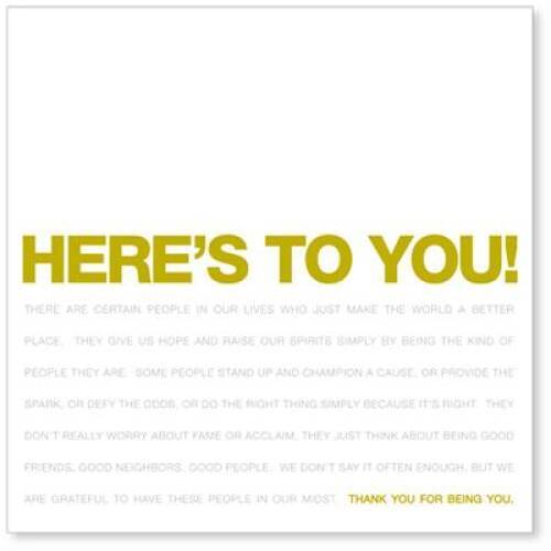 Here’s to You! – Hardcover By Dan Zadra – VERY GOOD