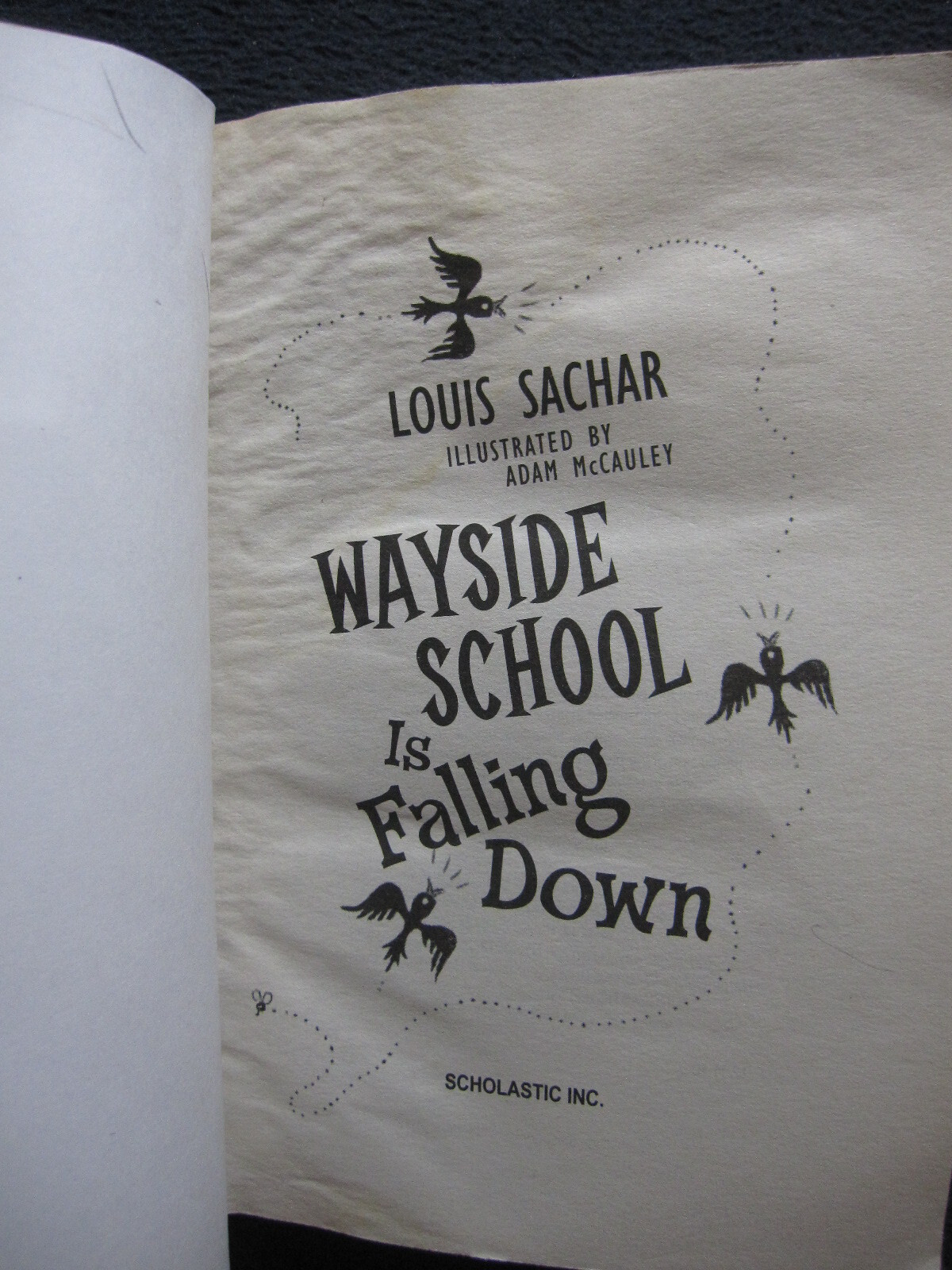 Wayside School Is Falling Down [Paperback] Sachar, Louis and McCauley, Adam