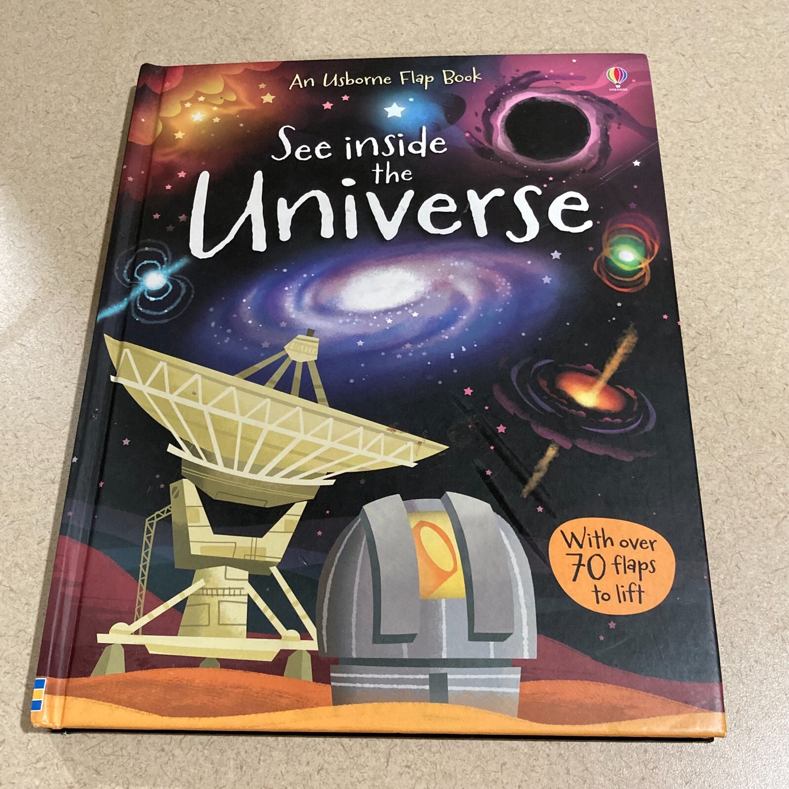 See Inside the Universe (Usborne Lift Flap Board Book) Science Space BRAND NEW