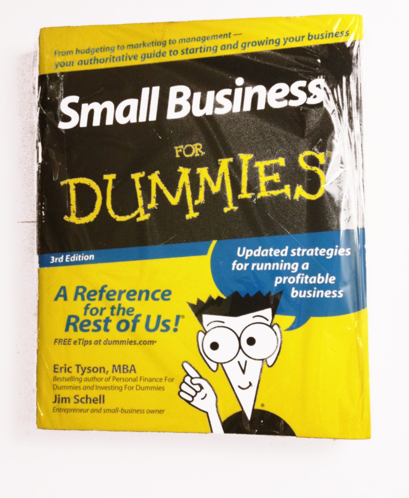 Small Business for Dummies Jim Schell|Eric Tyson paperback Very Good