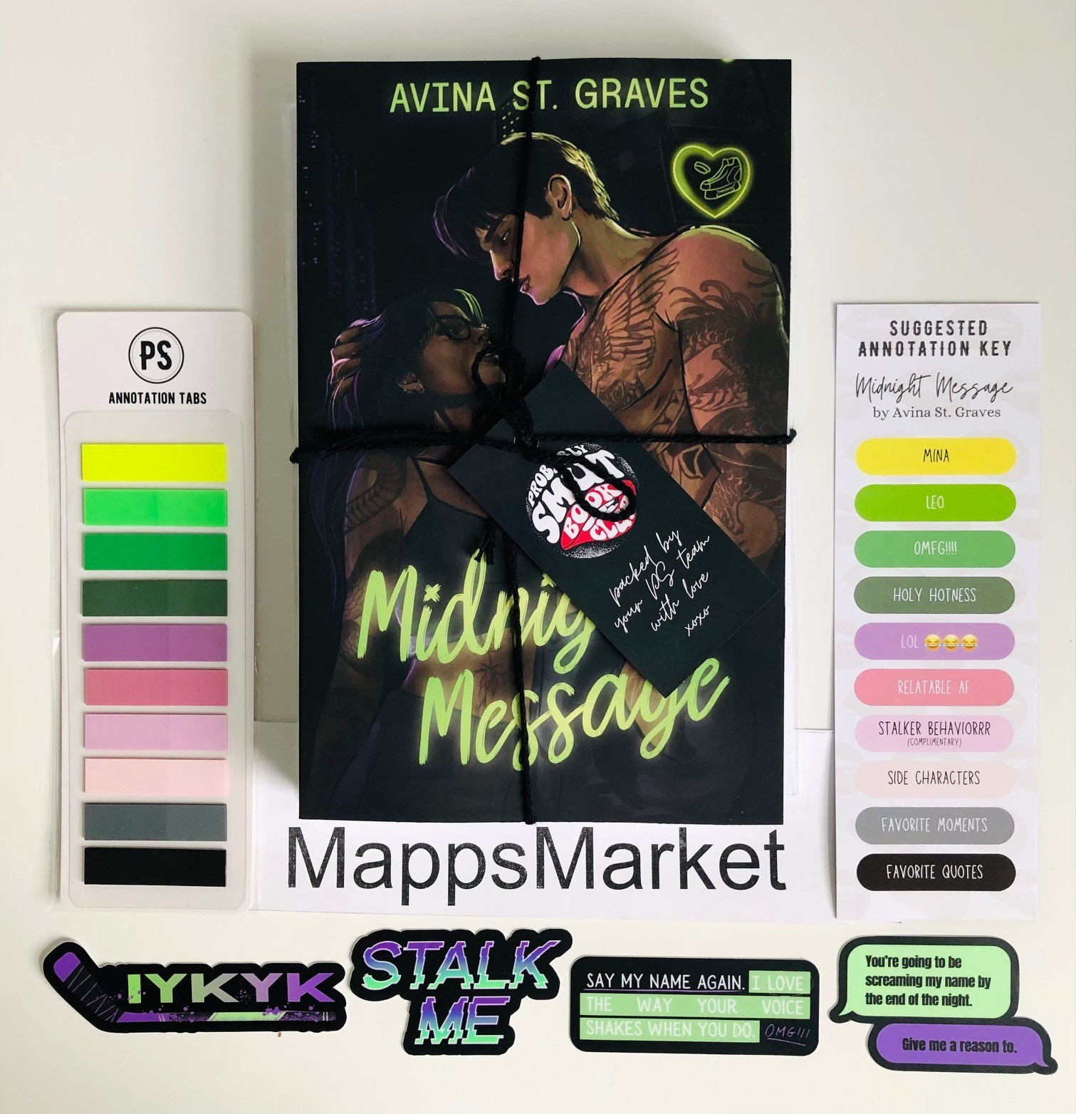 Midnight Message by Avina St Graves PROBABLY SMUT SPECIAL EDITION with Extras