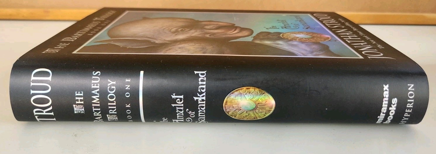 The Bartimaeus Trilogy 3 Book Box Set Hardcover Jonathan Stroud Rare