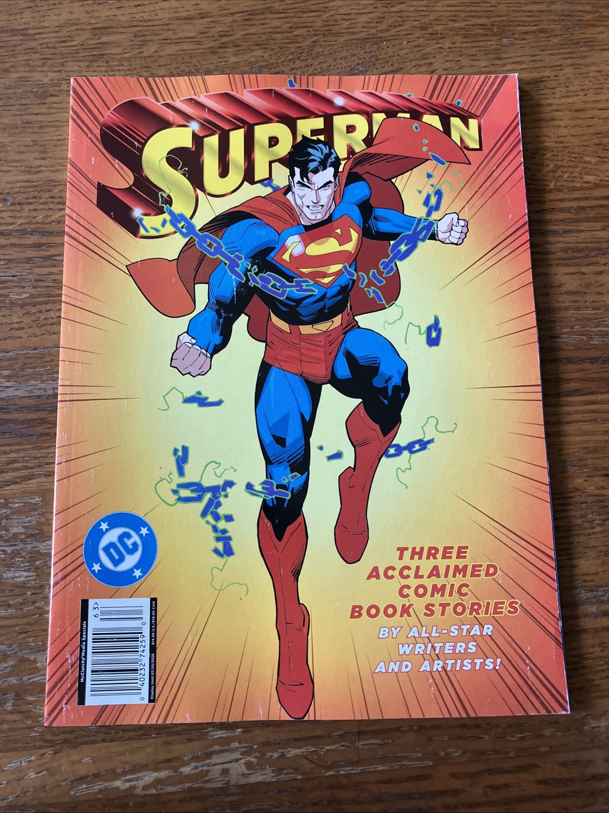 Superman Magazine 2026 ~ Three Acclaimed Comic Book Stories by DC Comics