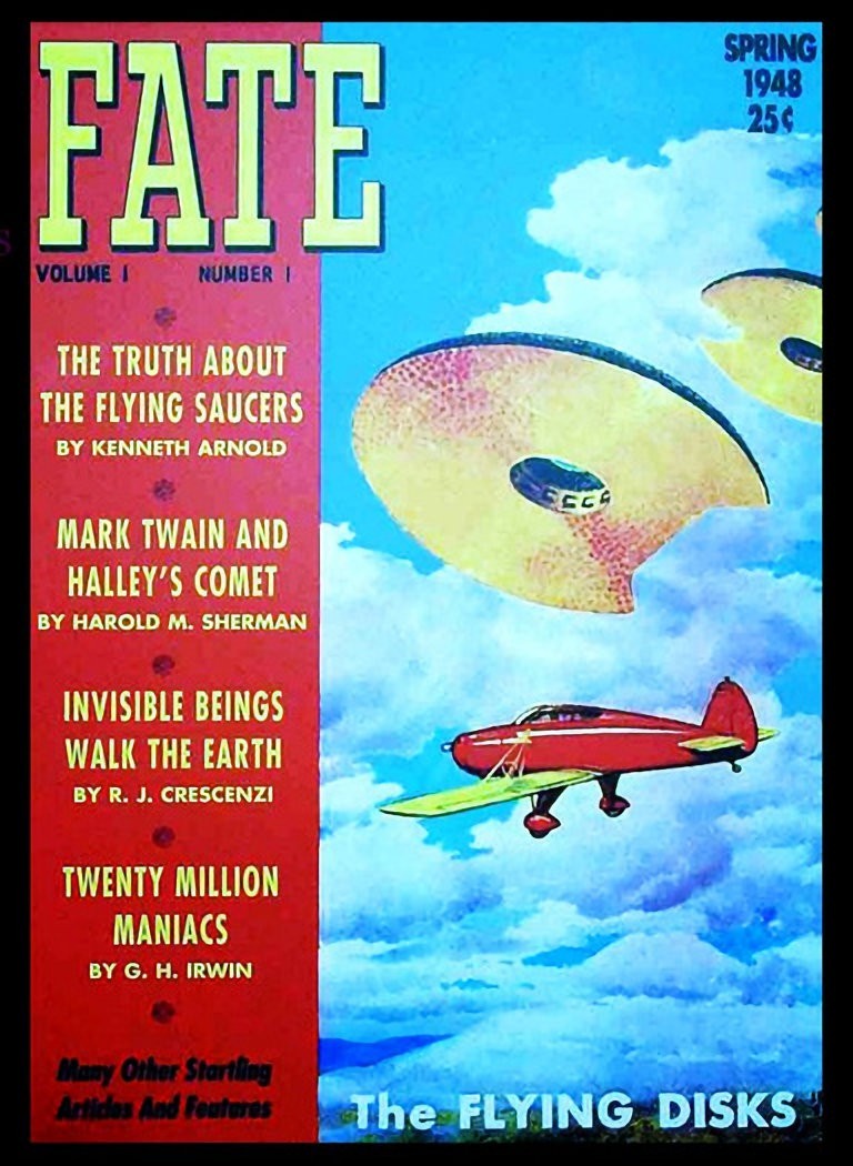 FATE MAGAZINE. VOL.1.NUMBER. 1, SPRING 1948 By Robert N. Webster