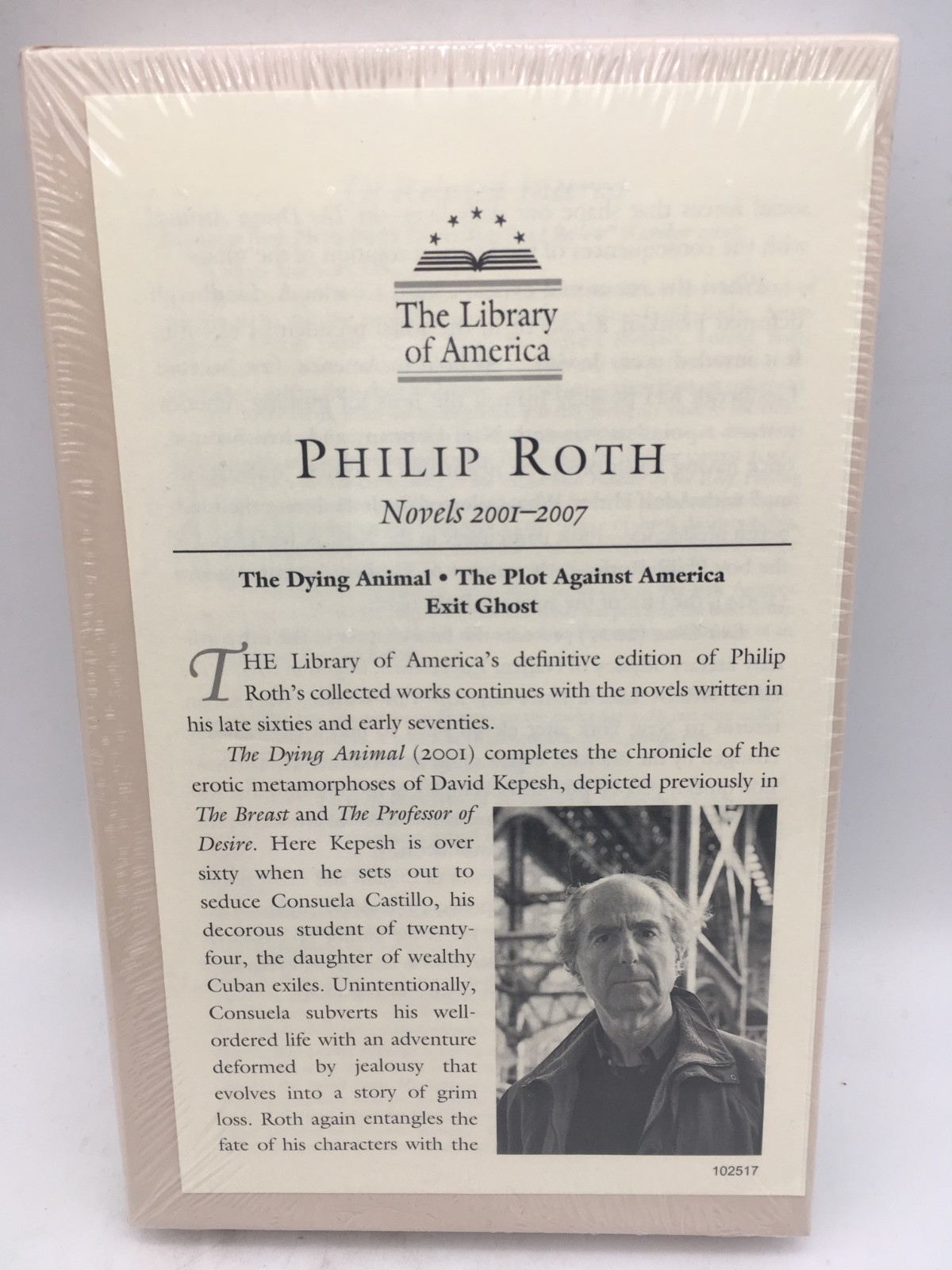 SEALED Philip Roth: Novels 2001-2007 Library of America HC Slipcase