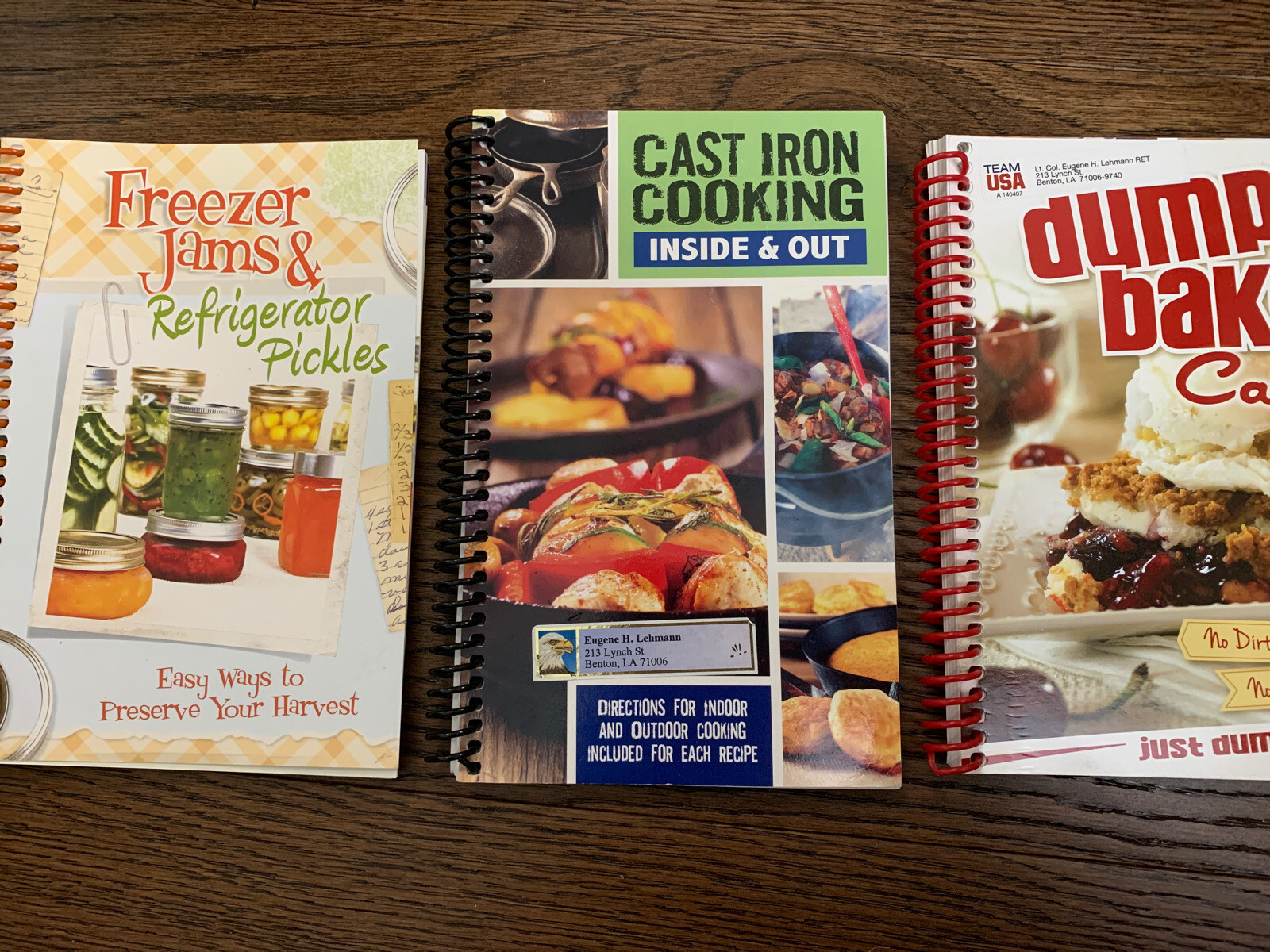 Cast Iron Cooking Inside and Out by CQ Products Staff, Dump Cakes, Freezer Jams