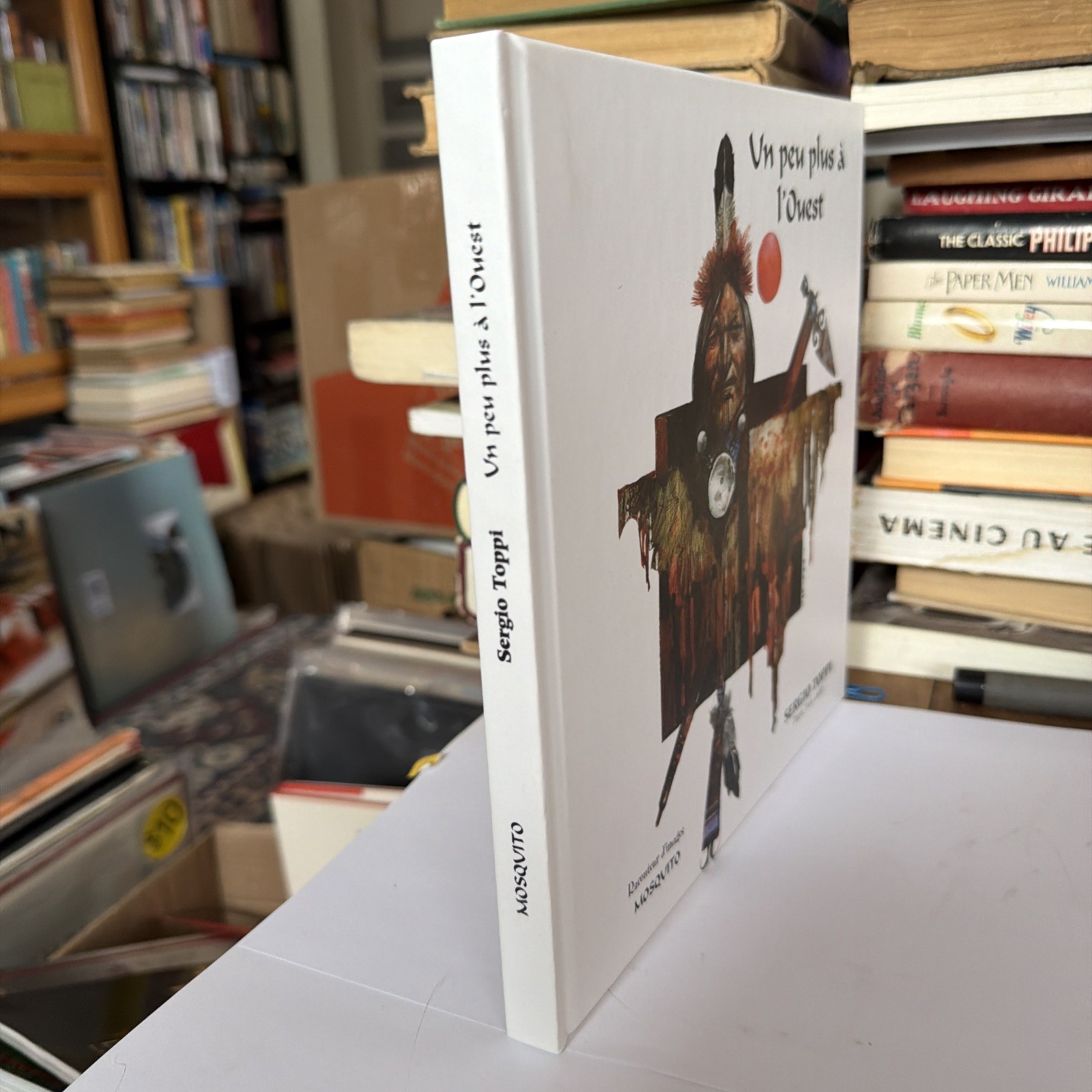 Sergio Toppi Un Peu Plus À L’Ouest 2009 Hardcover