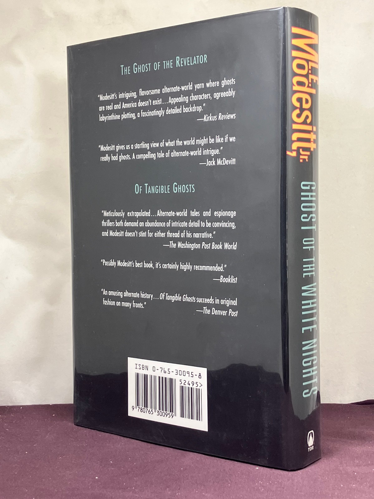 1st, signed by author, Ghosts 3: Ghost of the White Nights by L E Modesitt (2001