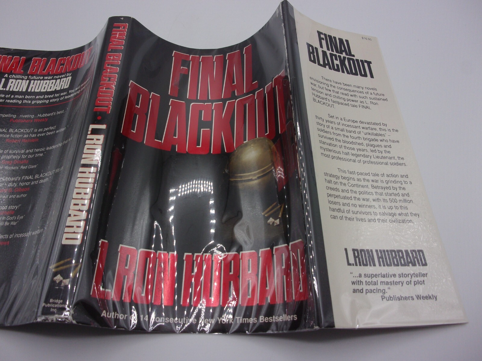 Final Blackout by L. Ron Hubbard (1988, Hardcover/DJ Protected) 1st Printing