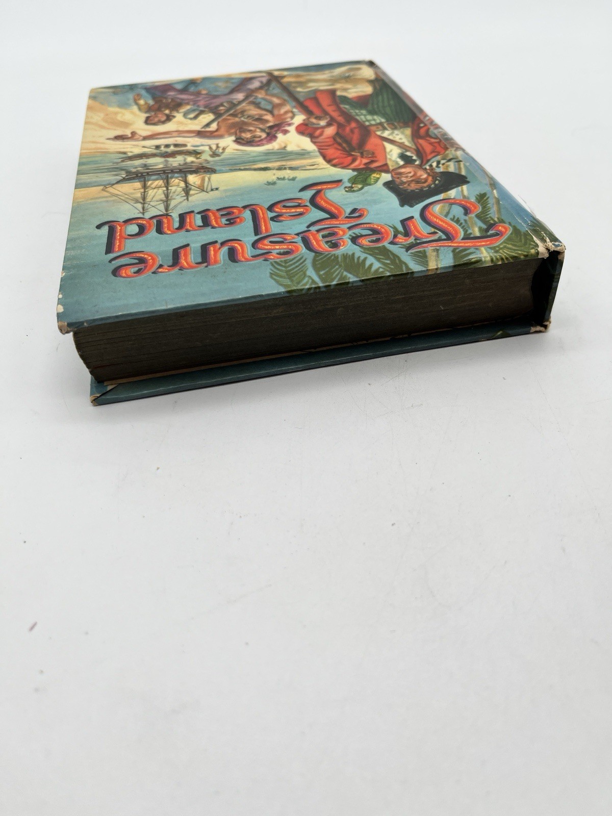 1955 Treasure Island Whitman Publishing Hardcover Vintage Illustrated Classic