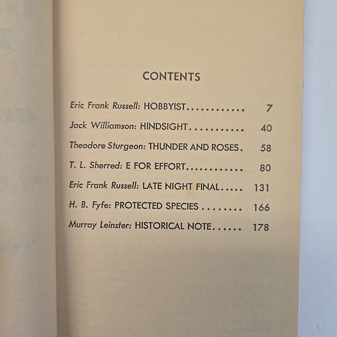 Vintage Lot of 3 Sci-Fi Short Story Anthologies Edited by John W Campbell Analog