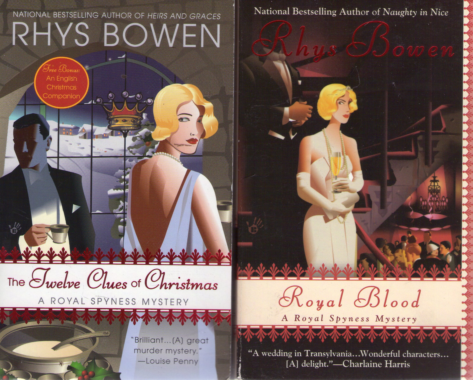 Complete Set Series – Lot of 16 Her Royal Spyness Mystery Books by Rhys Bowen
