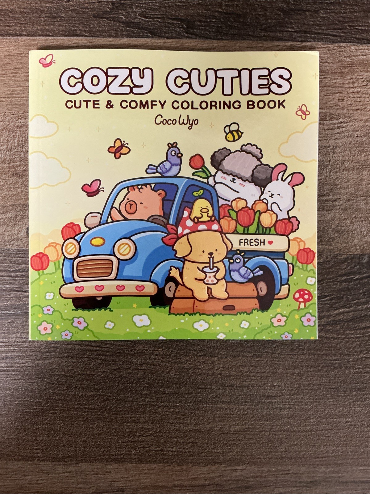 Cozy Cuties: Coloring Book for Adults and Kids (Cozy Spaces Coloring)
