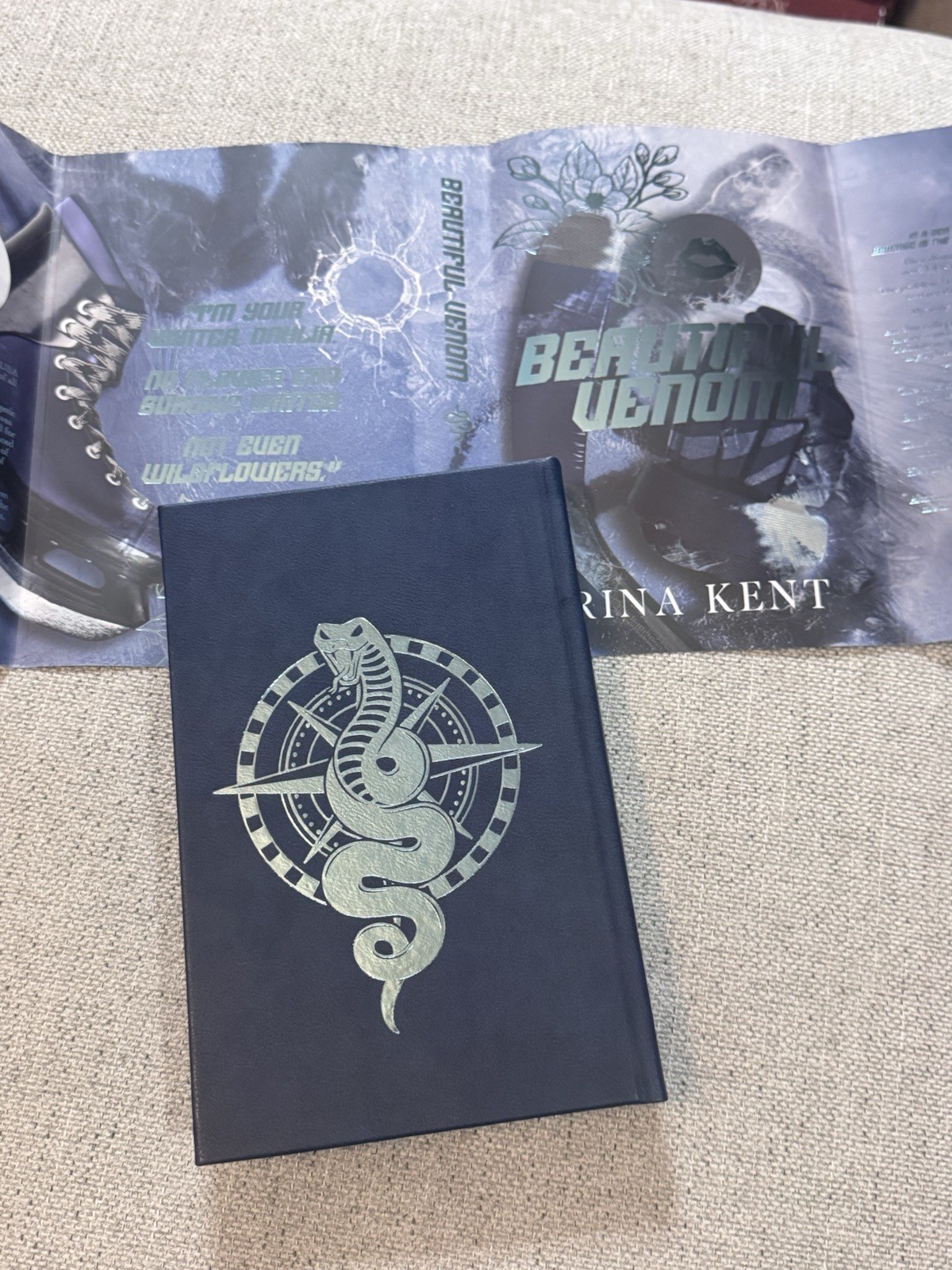 Beautiful Venom By Rina Kent Baddies Book Box Vipers Series Hockey Romance SE