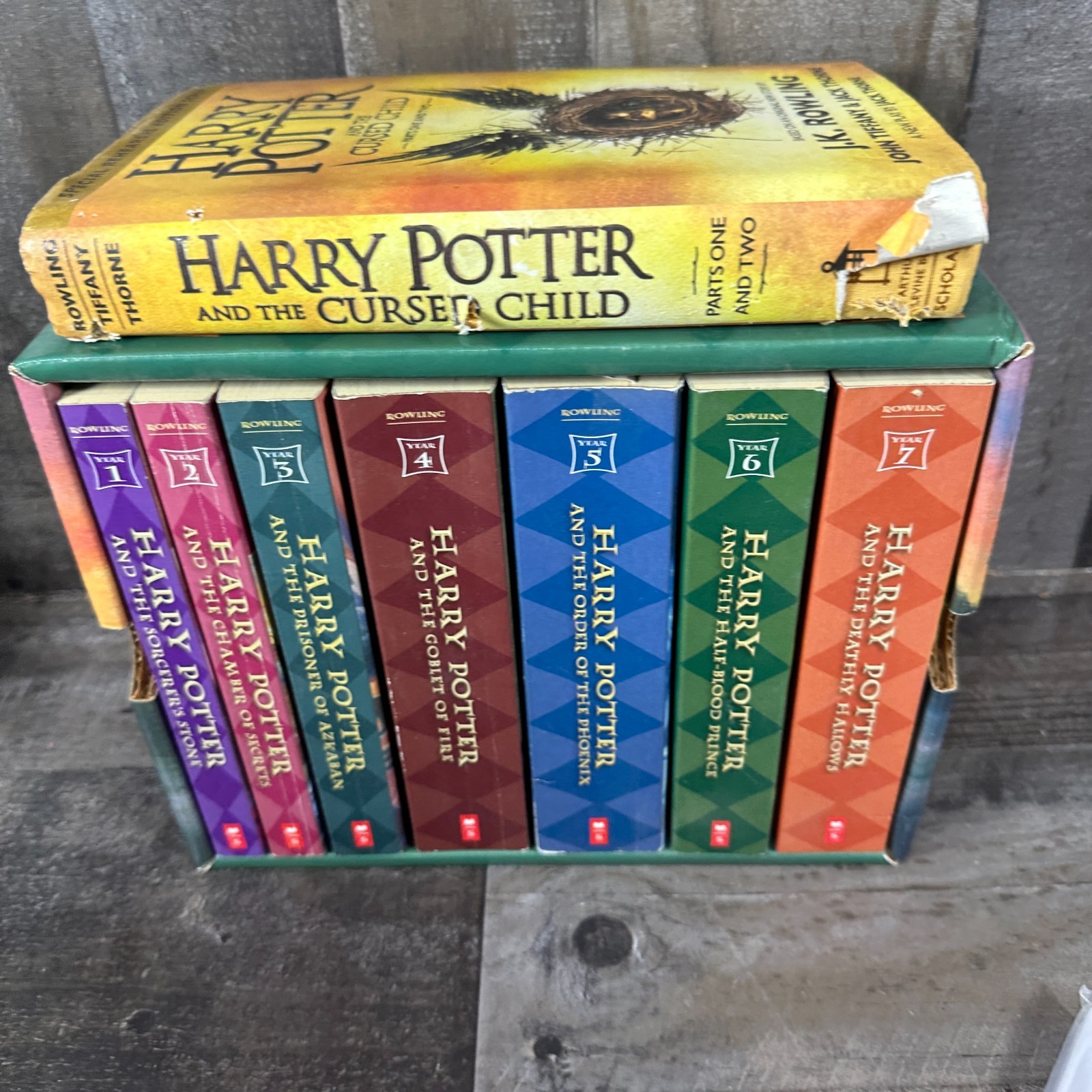 Harry Potter: The Complete Series – Paperback Box Set – Books 1-7