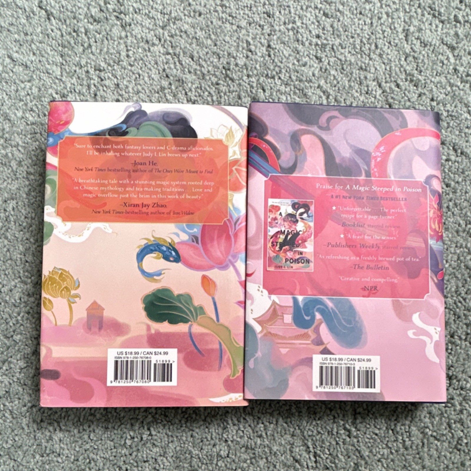 Judy I. Lin Fantasy Hardcover: A Magic Steeped in Poison & Venom Dark and Sweet