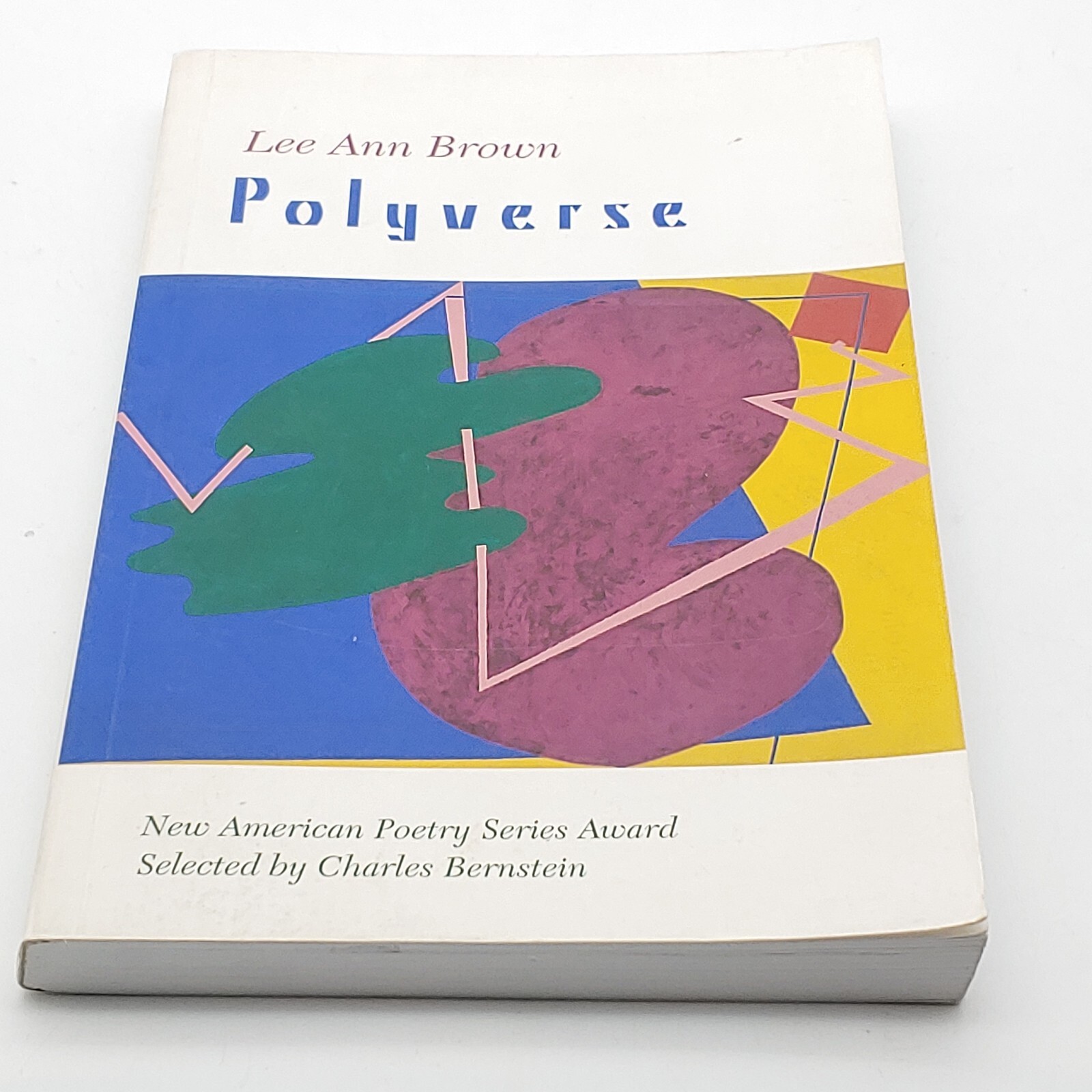 Polyverse (New American Poetry) – PB By Lee Ann Brown. Selected by C. Bernstein